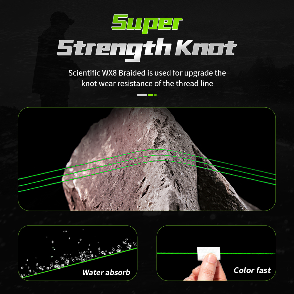 SOLOKING 100M/150M 8 Strand Mi - Ice Fishing Line ulasan dan harga