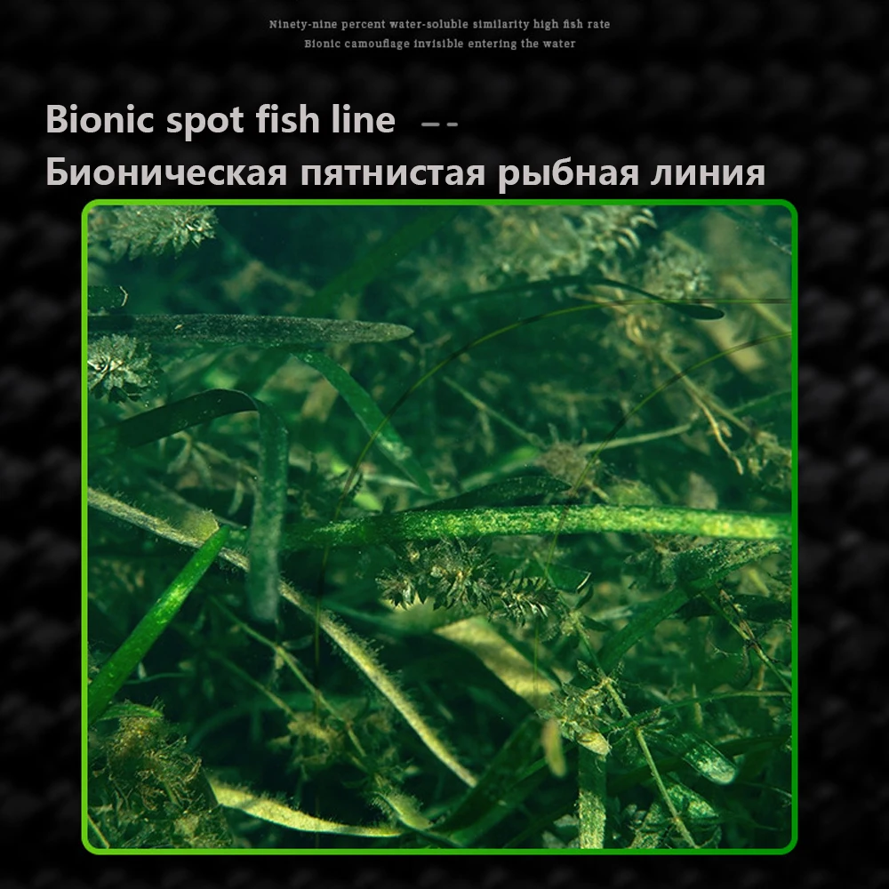 3000M Invisible Speckle Carp F - Ice Fishing Line ulasan dan harga