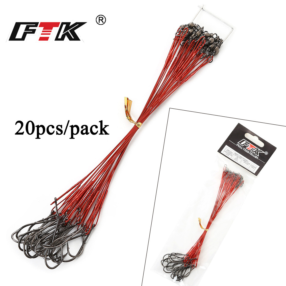 FTK 20pcs/lot 3 Colors 20LB-80 - Leader Line ulasan dan harga