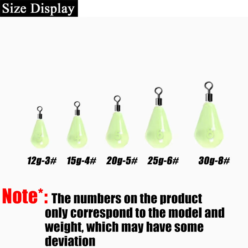 5pcs 3-8 # (12-30g) Sea Fishin - Fishing Line Cutter ulasan dan harga