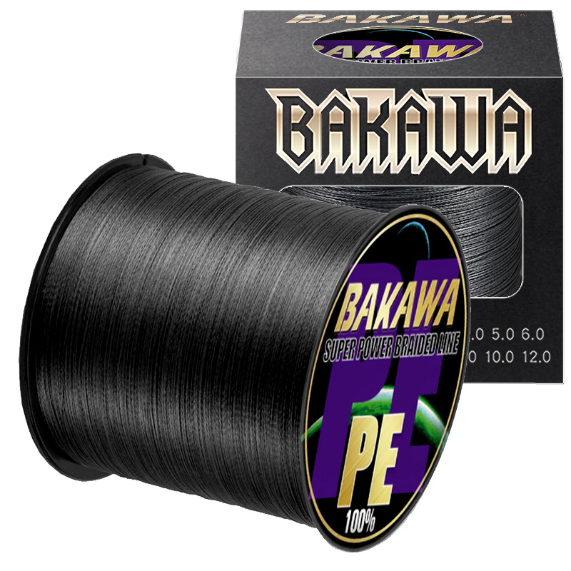 BAKAWA 4 Strand Braided Fishin - Ice Fishing Line ulasan dan harga