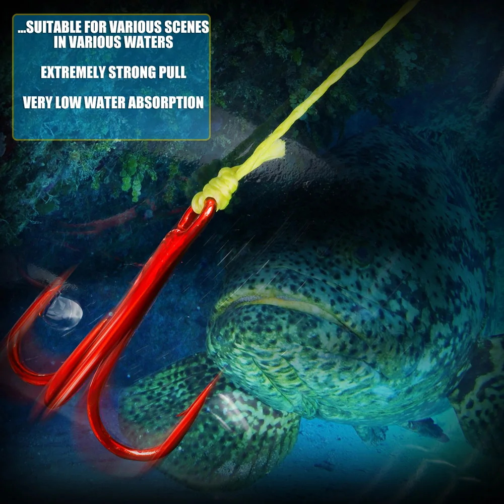 BAKAWA 4 Strand Braided Fishin - Ice Fishing Line ulasan dan harga